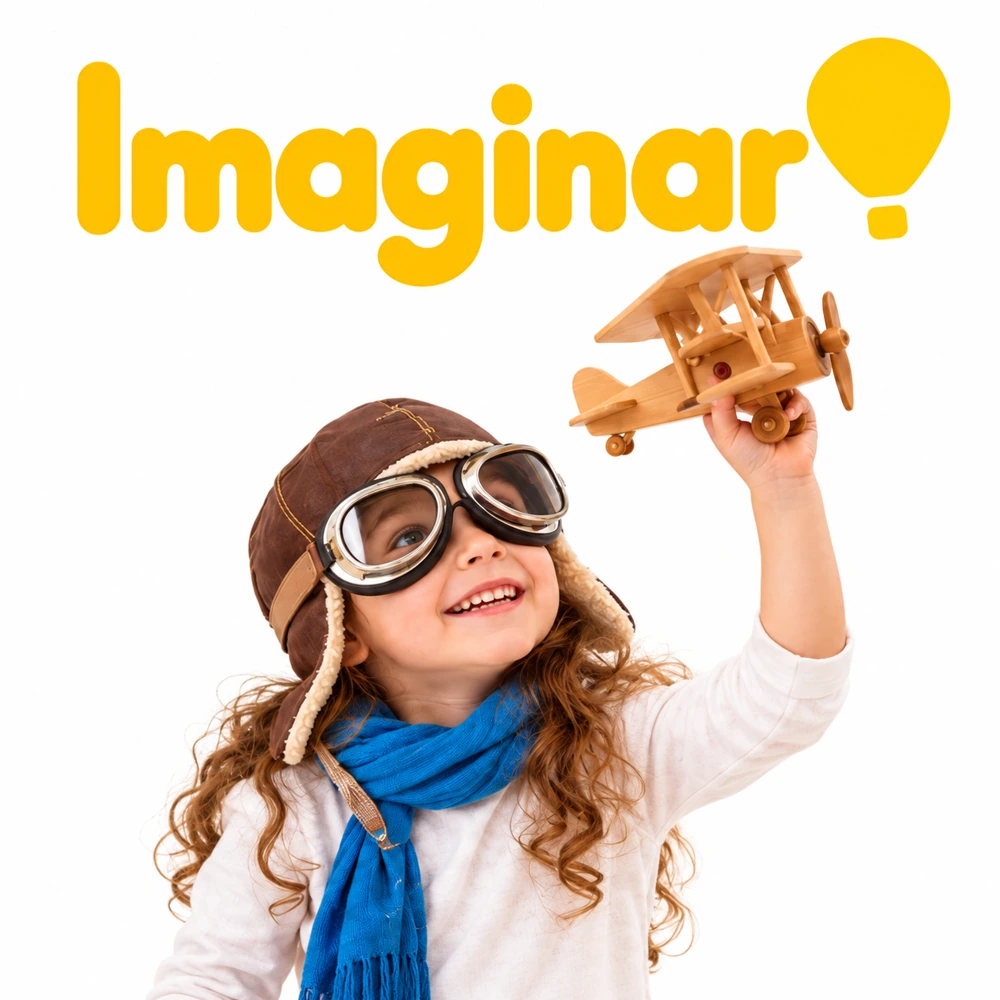 Imaginar — criança brincando